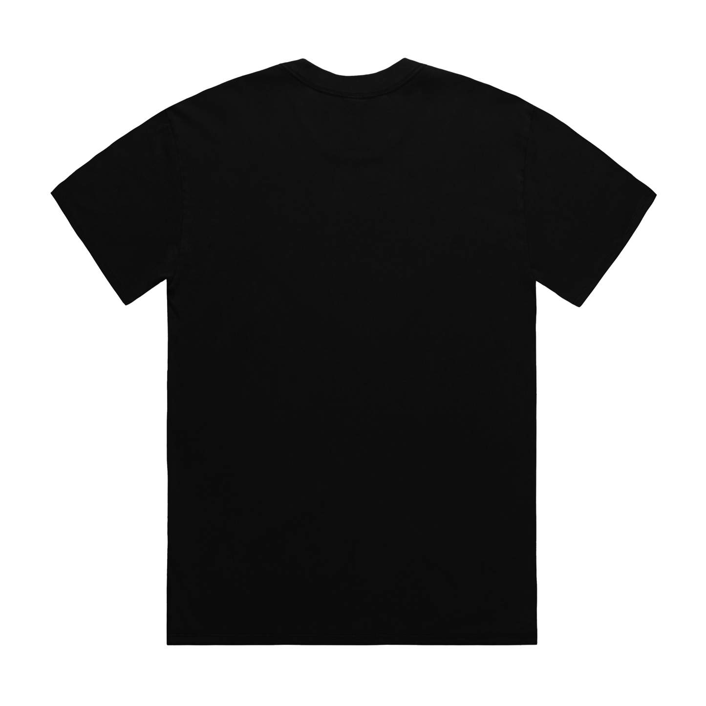 White on Black Stake T-Shirt