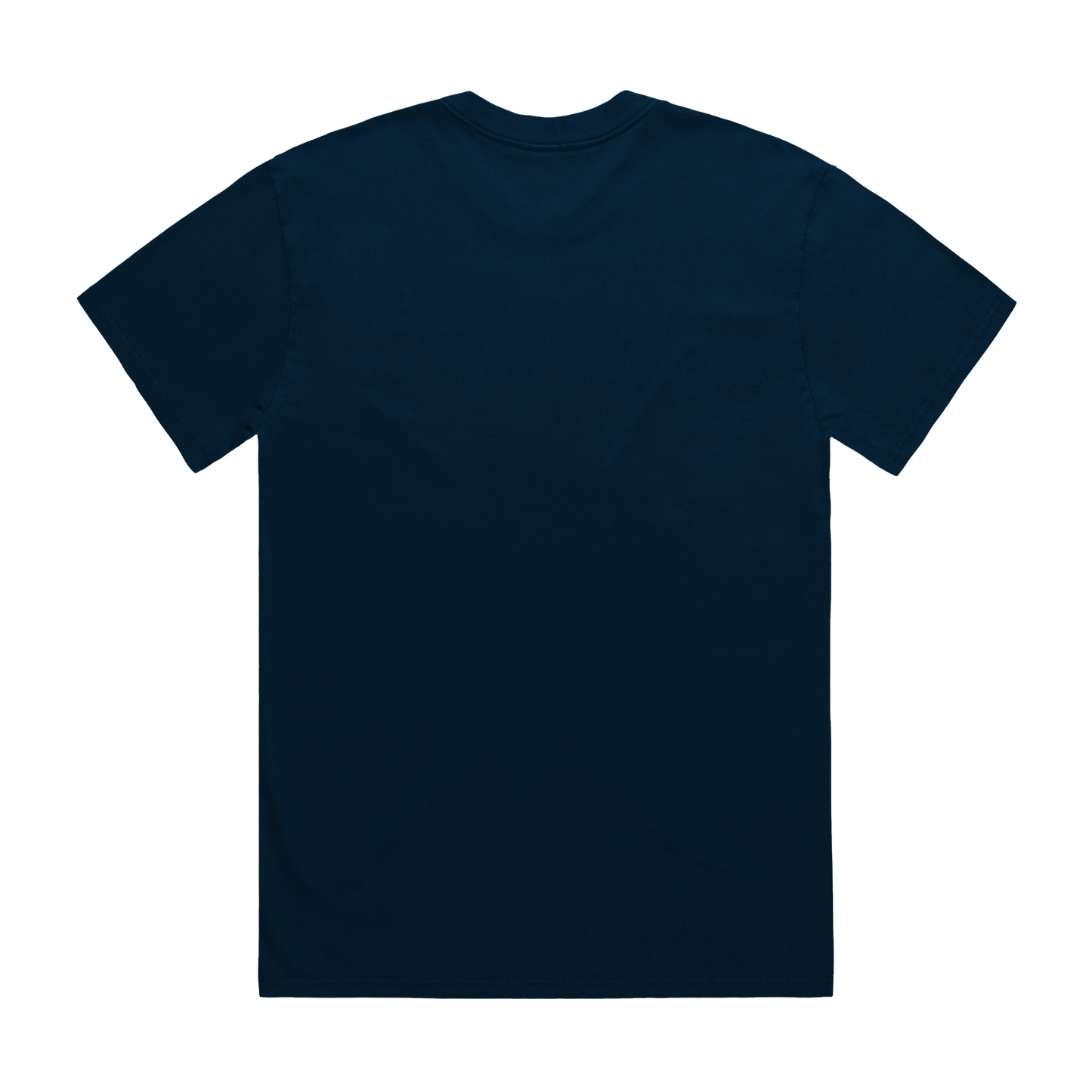 White on Navy Stake T-Shirt