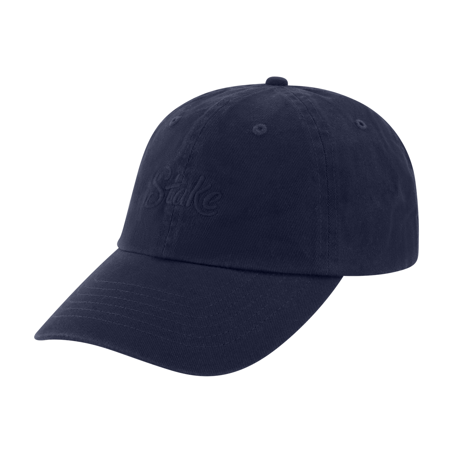 Navy on Navy 6-Panel Dad Hat