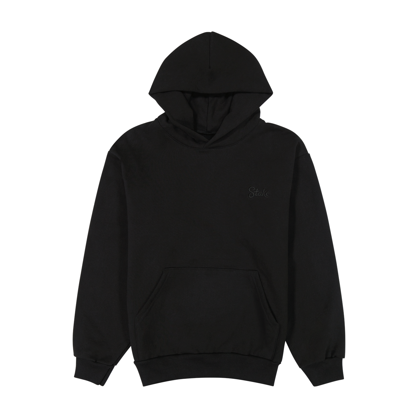 Black on Black Stake Hoodie