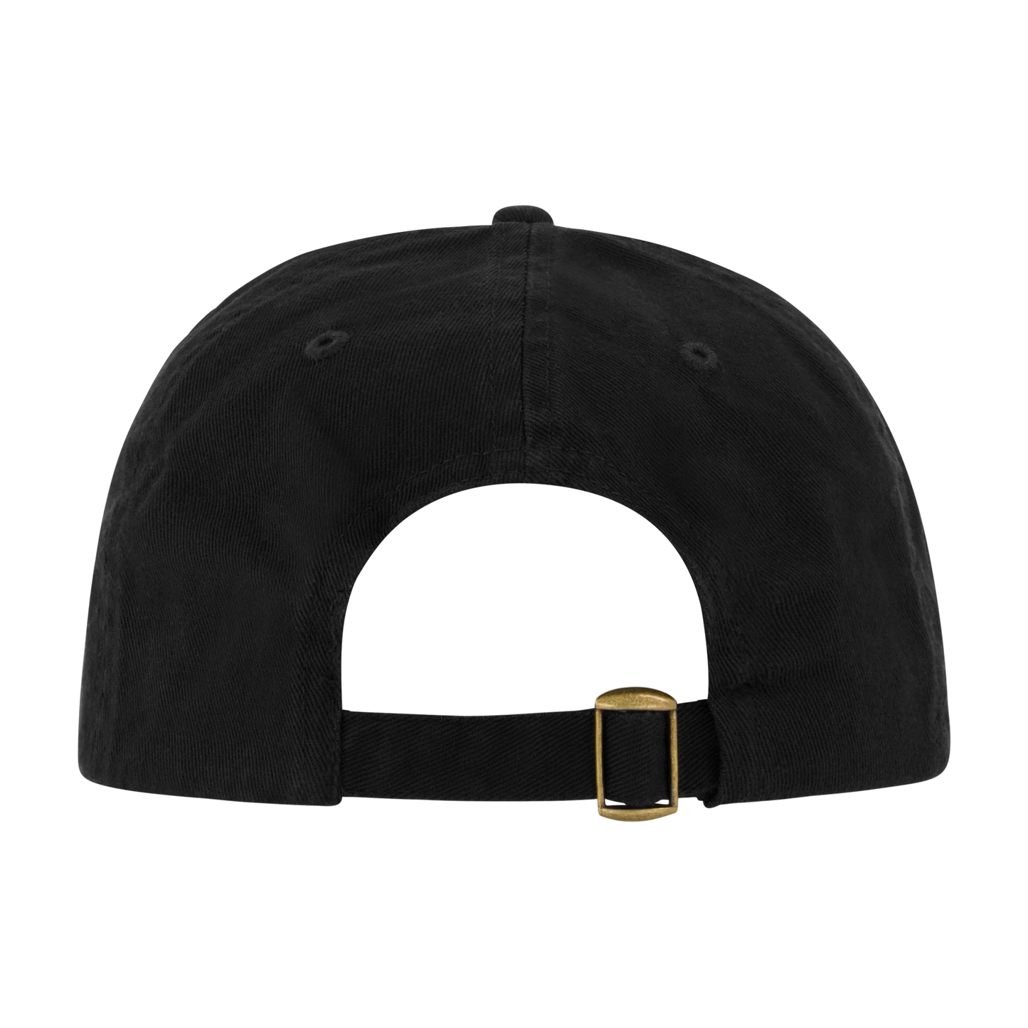 Black on Black 6-Panel Dad Hat