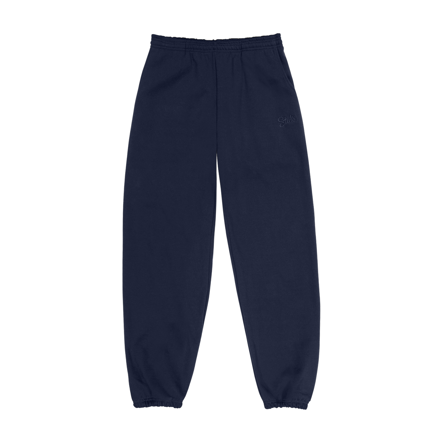 Navy on Navy Stake Sweatpant